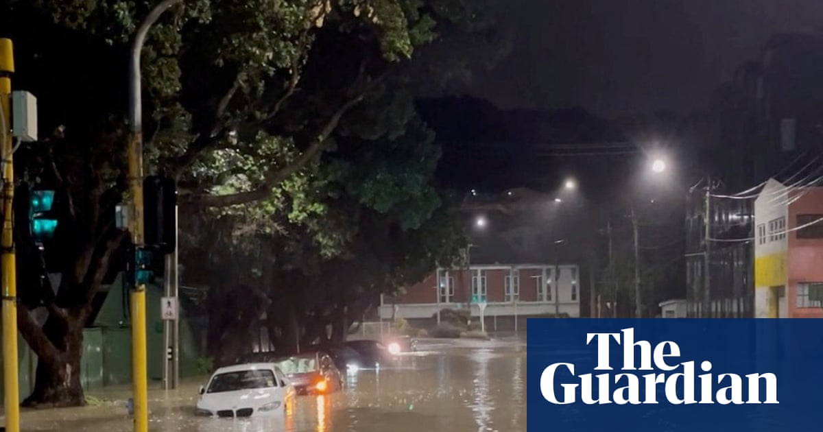 Man swept away in Wellington flood waters as New Zealand capital hammered by record heavy rain