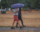 Homes damaged as storms follow heatwaves in England and Wales