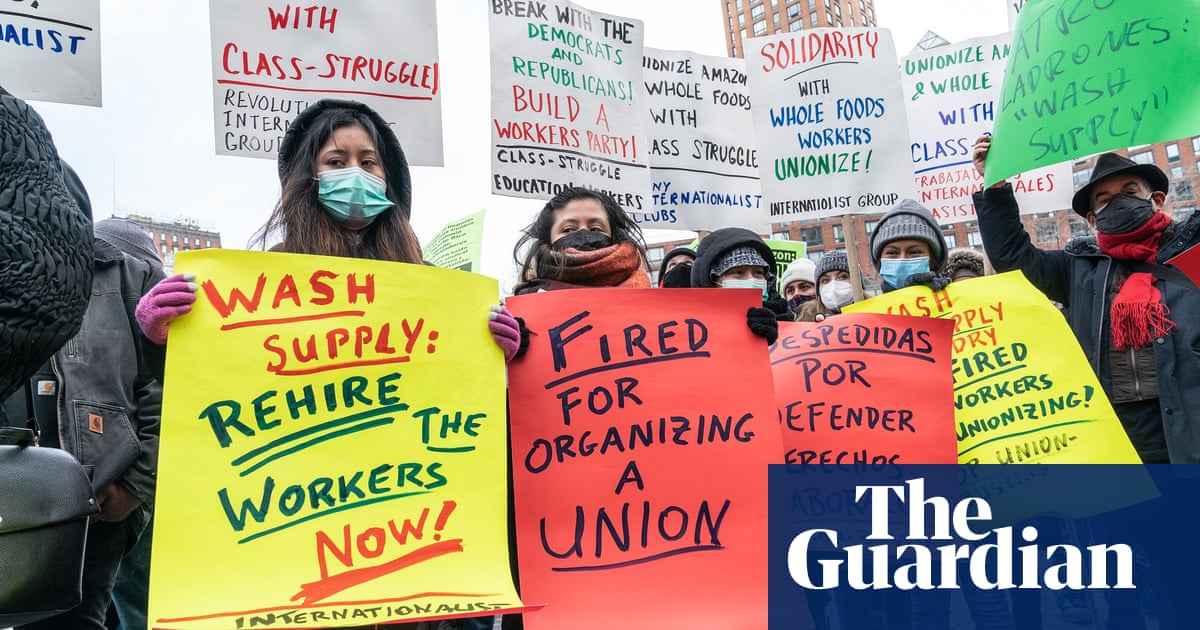 We Deserve More An Amazon Warehouse S High Stakes Union Drive Amazon The Guardian