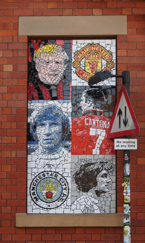 In 2012 Bell, and his teammate Franny Lee and Manchester United’s George Best and Eric Cantona were immortalised in a mosaic artwork on the side of the Afflecks Palace building in Manchester. The piece was by local artist Mark Kennedy.