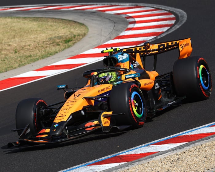 Hungarian F1 GP qualifying: Lando Norris takes pole as Lewis Hamilton faces penalty – live