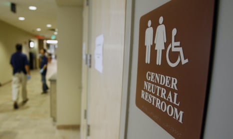 A sign for a gender neutral restroom.
