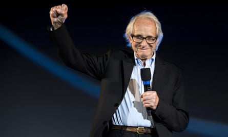 Ken Loach at a screening of The Old Oak this year.