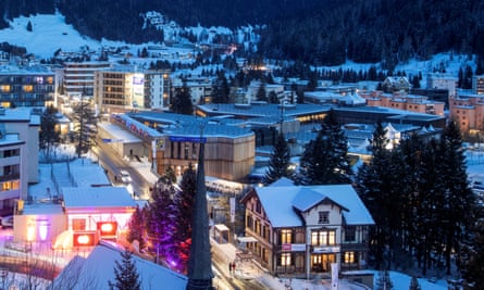 The Davos Congress Centre in the Alpine resort of Davos, Switzerland.