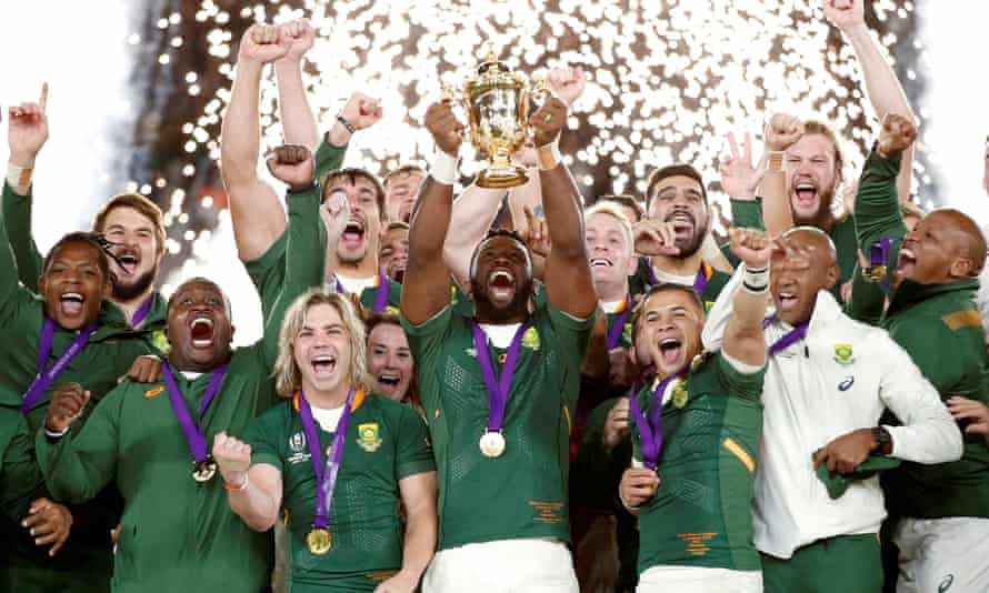 South Africa lift the World Cup in 2019