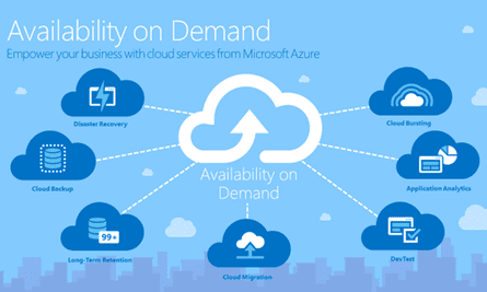 Microsoft's Azure cloud service.