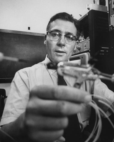 James Lovelock in 1962, when he was doing research on a Nasa grant at University of Houston.