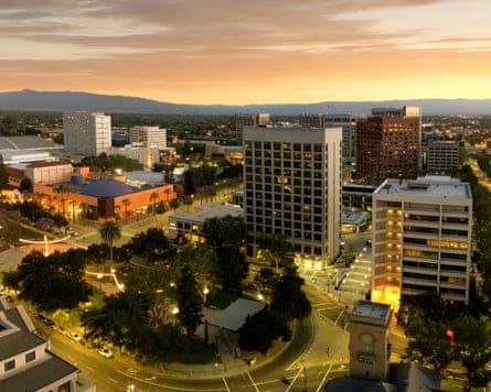 Downtown San Jose, California.