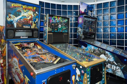 ‘I almost gasp’ … pinball machine based on classic arcade game Street Fighter II.