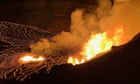 Kilauea on Hawaii's Big Island, one of world's most active volcanoes, erupts