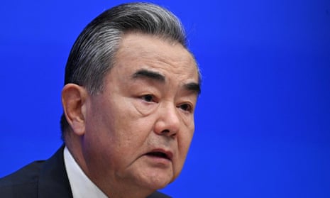 Chinese foreign minister Wang Yi.
