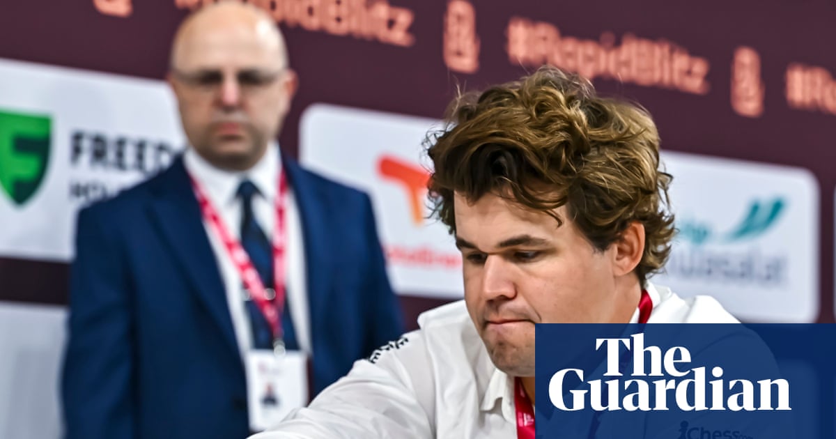 Chess: Magnus Carlsen wins two more world speed crowns despite mishaps