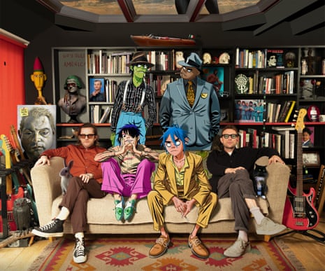 All together now ... Gorillaz 2020.
