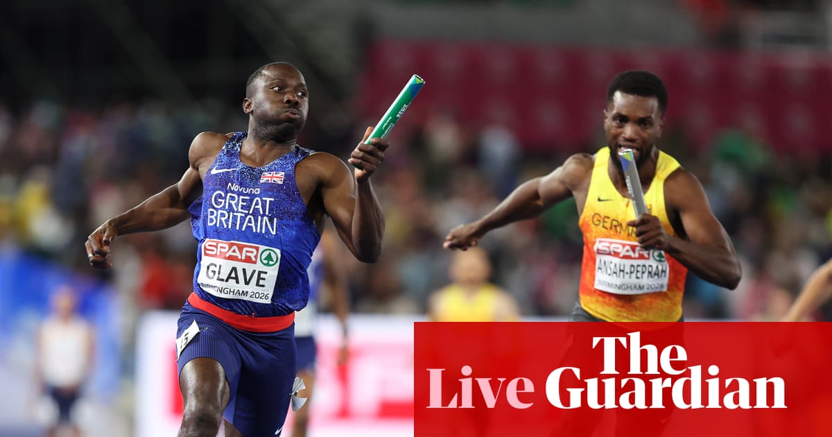 European Athletics Championships: Hunt seeks third gold in relay after Wightman fades in 1,500m – live