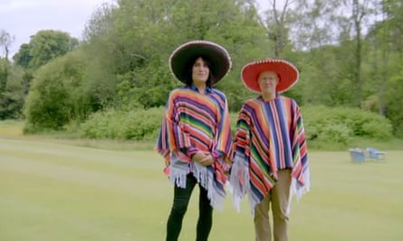 Noel Fielding and Matt Lucas dress in sombreros and ponchos for a widely lambasted Mexican week.