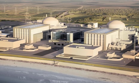 An artist’s impression of Hinkley Point C
