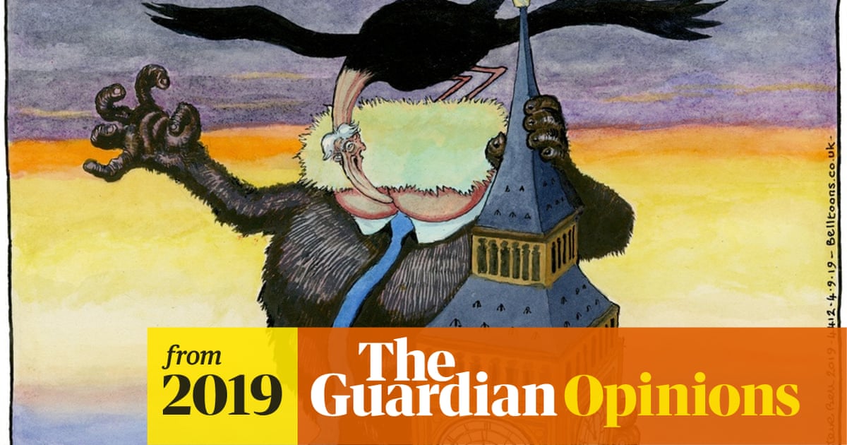 Steve Bell On Rebel Mps Attacking Boris Johnson Cartoon Opinion The Guardian