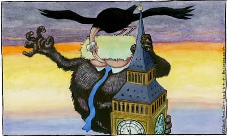 The Guardian Auf Flipboard Steve Bell On Rebel Mps Attacking Boris Johnson Cartoon