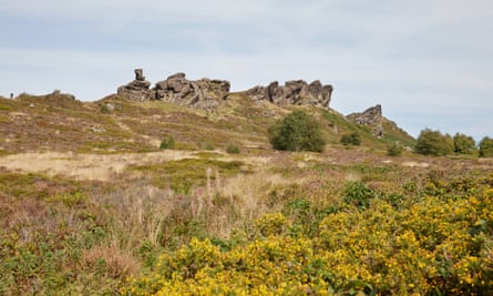 Ramshaw Rocks and a formation locally known as the Loaf and Cheese.