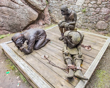 prisoners at Mont Orgueil castle.