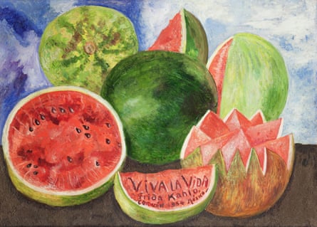 Kahlo’s final painting, Viva la Vida.