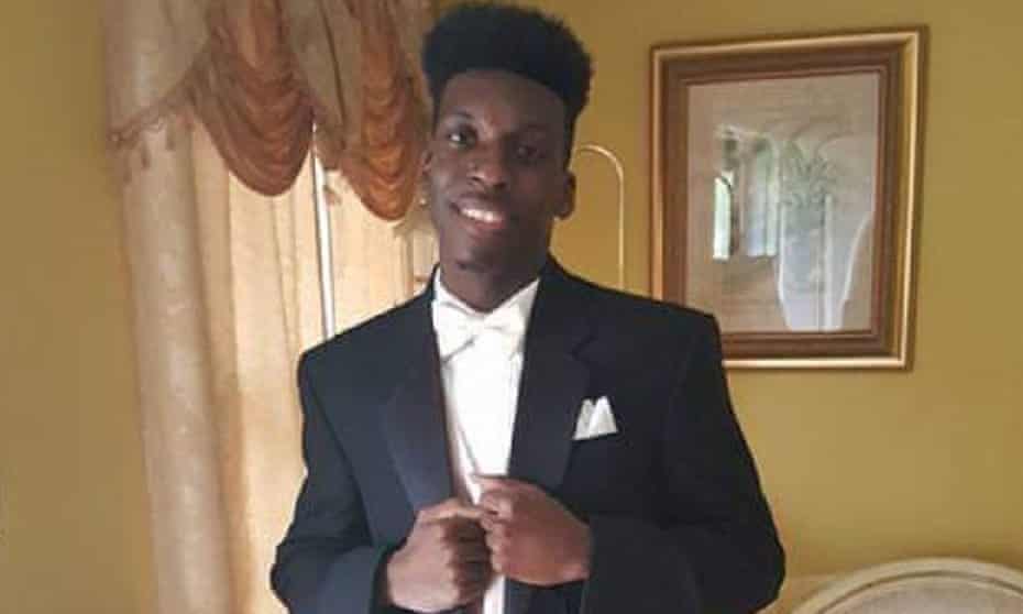 Emantic Bradford Jr had a permit to carry a gun but police said that his ‘brandishing’ of it ‘instantly heightened the sense of threat to approaching police officers’ responding to an earlier shooting.