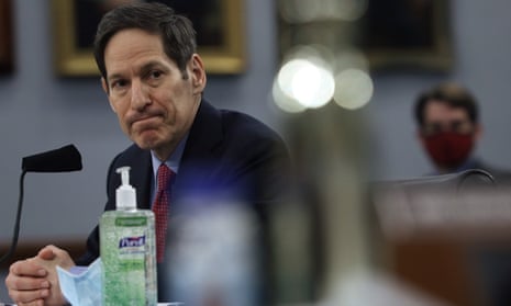 The former director of the Centers for Disease Control and Prevention, Tom Frieden, who has accused Pfizer of ‘war profiteering’ on Covid vaccine manufacture.