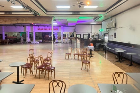 Monterey Park shooter: police inquire why he attacked venue he frequented | Monterey Park shooting The Star Ballroom Dance Studio as seen through a window after a mass shooting during the lunar new year in California.