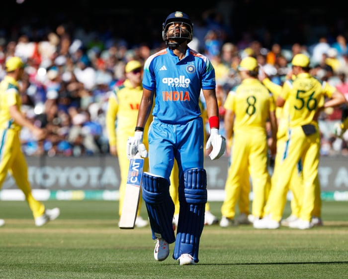 Australia v India: second men’s one-day international – live