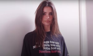 Emily Ratajkowski for Bernie.