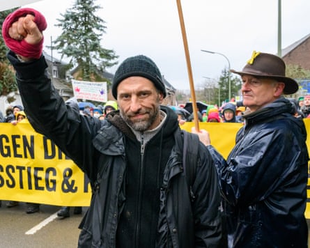 Tadzio Müller, a veteran of Berlin’s leftist climate movement, who has denounced the attack.