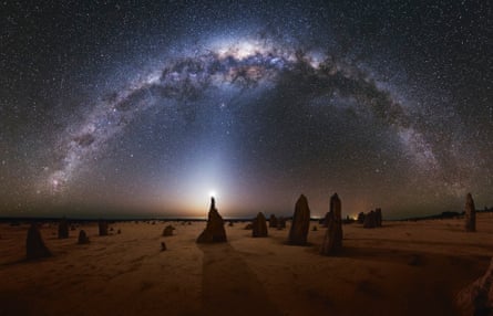 The Milky Way, seen from the Australian desert