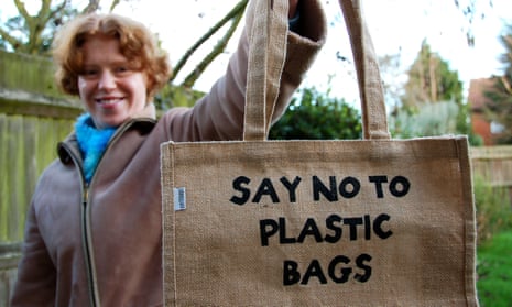 A UK levy of 5p per bag introduced in 2015 has already reduced single-use plastic bags by 85%. 