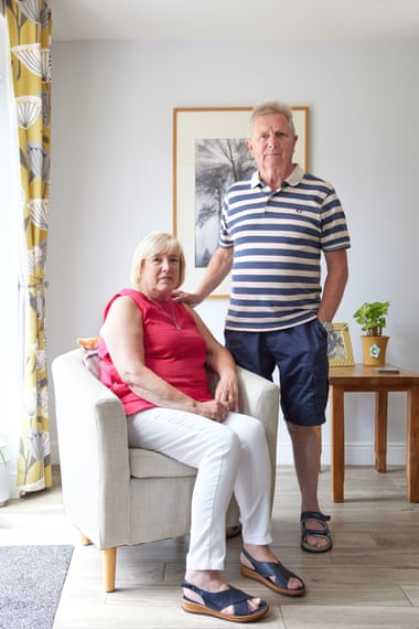 Heather Lea (with husband Reg) lost her parents and sister