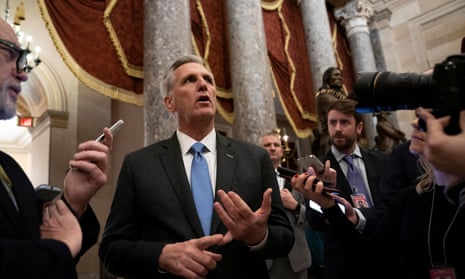 Kevin McCarthy, the new Republican speaker of the House.