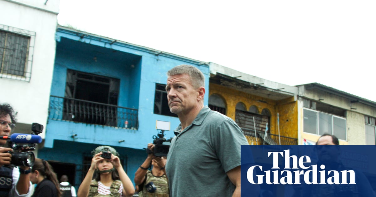 Blackwater founder and Maga disciple Erik Prince pitching services in Ukraine