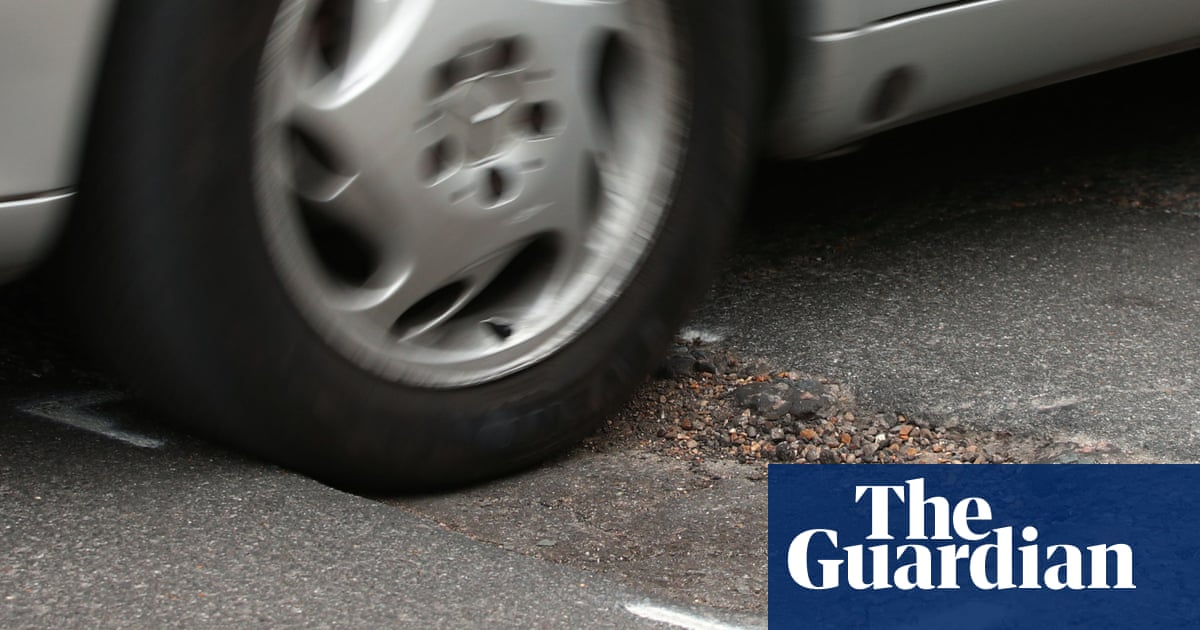 In a rut': cost of fixing pothole-plagued roads in England and Wales soars to 17bn