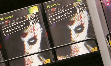 Copies of the graphically violent video game ‘Manhunt'
