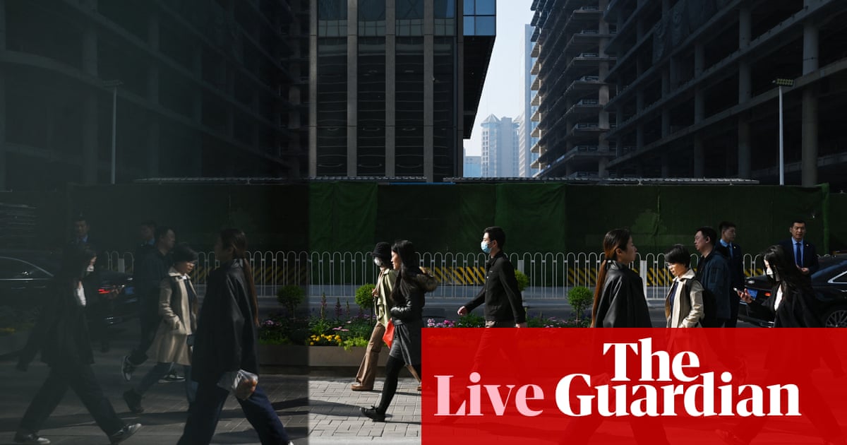 China's service sector hit by trade war; Ford predicts $1.5bn profit hit from Trump tariffs  business live