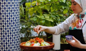 Spice of life: learning to cook a vegetable tagine.