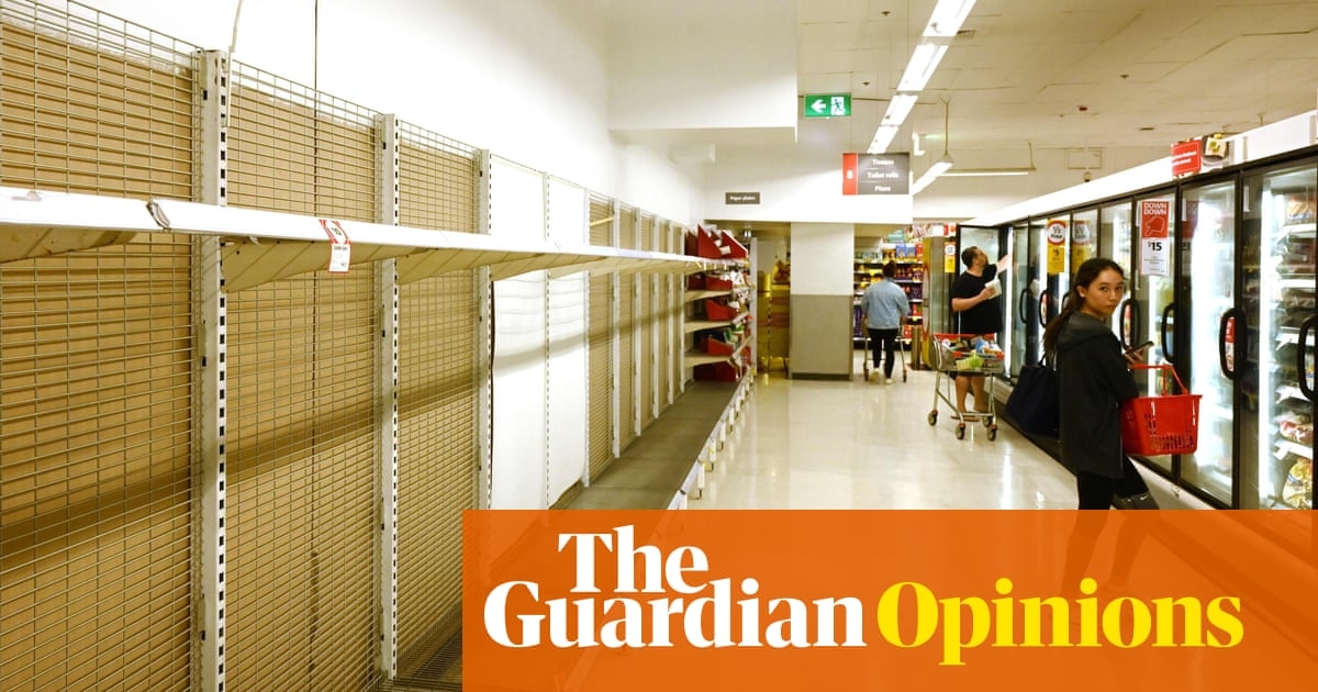 Think The World Is Ending Grab A Shovel Not A Shopping Trolley