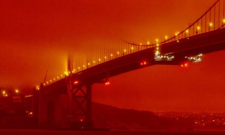 Californians woke up to red, sunless skies and layers of ash coating everything as a result of wildfires across the state.