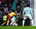Scottish Premiership: Cvancara and VAR controversy helps Celtic win to put pressure on Hearts