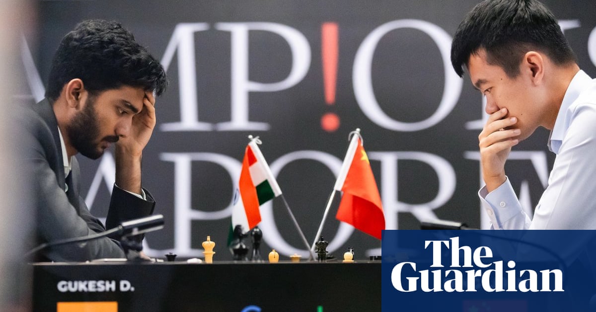 Ding Liren escapes after blunder in wild 72-move draw with Gukesh D in Game 7