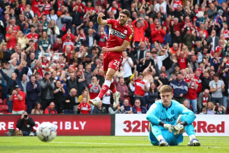Championship roundup: Philip Billing double keeps Bournemouth on track | Championship 3 Matt Crooks after his first goal.