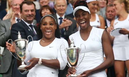 Double Triumph For Serena Williams As She And Venus Win Wimbledon Title Wimbledon 2016 The Guardian