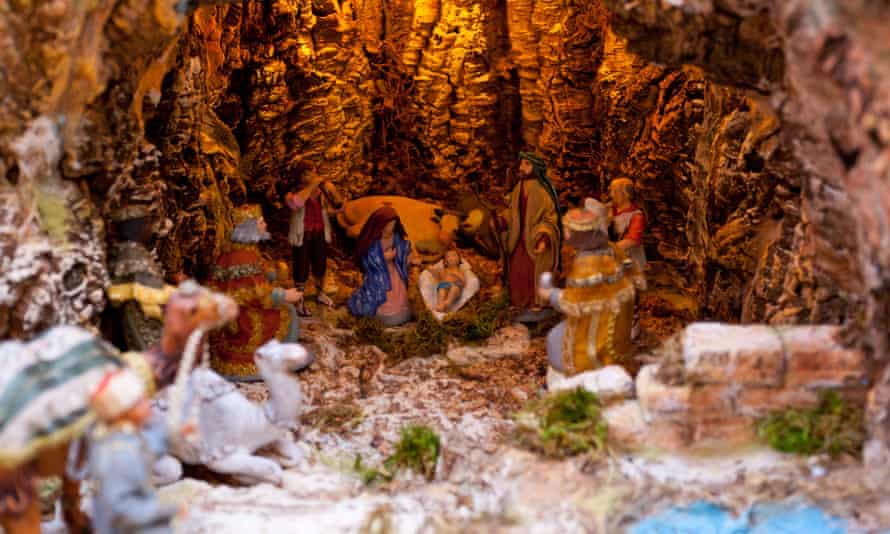 Christmas cribs in San Gregorio Armeno.