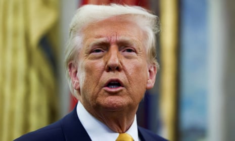 Trump to sign order barring student loan forgiveness for public servants engaged in 'improper activities' – as it happened | Trump administration | The Guardian