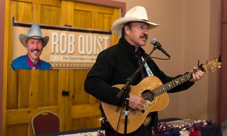 Rob Quist campaigning in Montana.