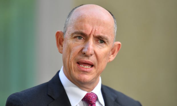 Australian minister for government services Stuart Robert